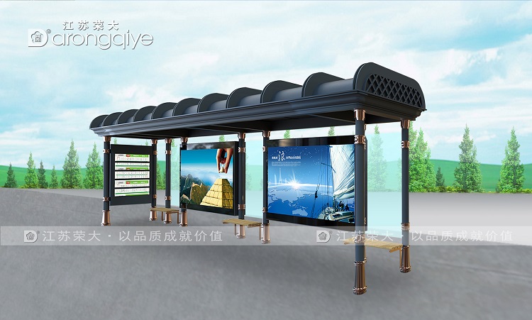 公交站臺候車亭