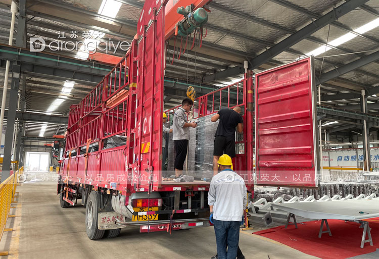 鹽城候車亭發(fā)貨圖一