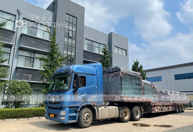 山東公交站牌候車亭發(fā)貨圖二