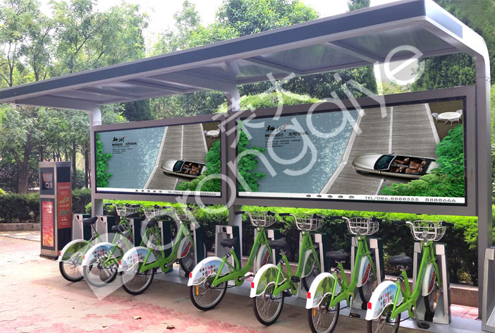 公共自行車亭