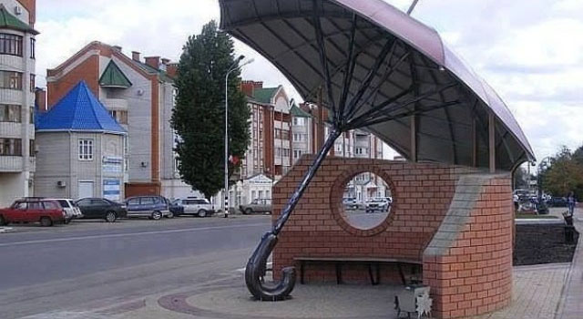 長春車身廣告 傘型候車亭