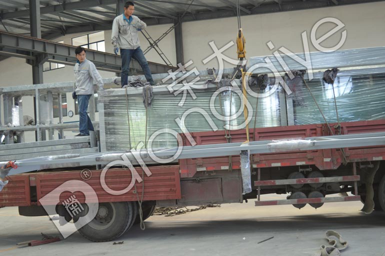 公共自行車棚發(fā)貨圖一