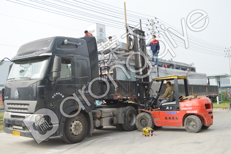 山東省公共自行車棚裝車圖一