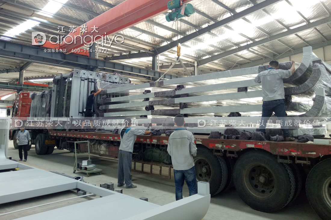 公共自行車棚發(fā)貨圖二